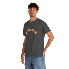 Load image into Gallery viewer, AUTHENTIC Yellow Text Unisex Heavy Cotton Tee Autism Collection
