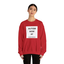 Load image into Gallery viewer, "AUTISM MOM AF: Always Fearless" Unisex Heavy Blend™ Crewneck Sweatshirt