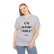 Load image into Gallery viewer, UnStop "ABLE" Autism Unisex Heavy Cotton Tee