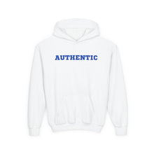 Load image into Gallery viewer, "TYLOR'S 'AUTHENTIC' SMILE" Autism Sweatshirt Youth Girls/Boys Heavy Blend Hoodie