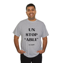 Load image into Gallery viewer, UnStop "ABLE" Autism Unisex Heavy Cotton Tee
