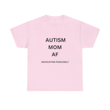 Load image into Gallery viewer, "AUTISM MOM AF" Womens Heavy Cotton Tee