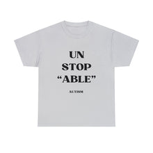 Load image into Gallery viewer, UnStop "ABLE" Autism Unisex Heavy Cotton Tee