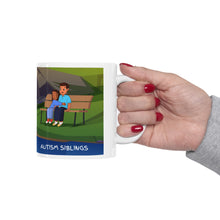 Load image into Gallery viewer, Autism Siblings Ceramic Mug 11oz