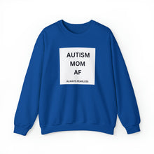 Load image into Gallery viewer, "AUTISM MOM AF: Always Fearless" Unisex Heavy Blend™ Crewneck Sweatshirt
