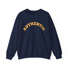 Load image into Gallery viewer, AUTHENTIC Yellow Text Heavy Blend™ Crewneck Sweatshirt Autism Collection