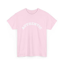 Load image into Gallery viewer, AUTHENTIC White Text - Unisex Heavy Cotton Tee Autism Collection