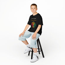 Load image into Gallery viewer, "MATTHEWS" Designed KIDS Size Family Reunion Cotton Tee - Colorful Tree Design (BLACK)
