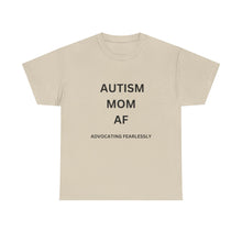 Load image into Gallery viewer, "AUTISM MOM AF" Womens Heavy Cotton Tee