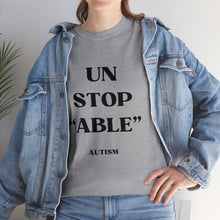 Load image into Gallery viewer, UnStop "ABLE" Autism Unisex Heavy Cotton Tee