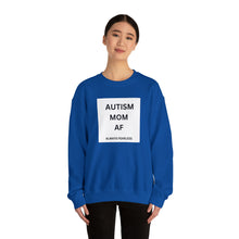 Load image into Gallery viewer, "AUTISM MOM AF: Always Fearless" Unisex Heavy Blend™ Crewneck Sweatshirt