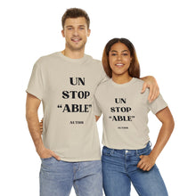 Load image into Gallery viewer, UnStop "ABLE" Autism Unisex Heavy Cotton Tee