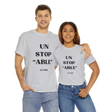 Load image into Gallery viewer, UnStop "ABLE" Autism Unisex Heavy Cotton Tee