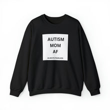 Load image into Gallery viewer, "AUTISM MOM AF: Always Fearless" Unisex Heavy Blend™ Crewneck Sweatshirt