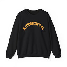 Load image into Gallery viewer, AUTHENTIC Yellow Text Heavy Blend™ Crewneck Sweatshirt Autism Collection
