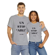 Load image into Gallery viewer, UnStop "ABLE" Autism Unisex Heavy Cotton Tee
