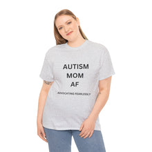 Load image into Gallery viewer, "AUTISM MOM AF" Womens Heavy Cotton Tee