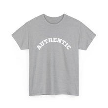 Load image into Gallery viewer, AUTHENTIC White Text - Unisex Heavy Cotton Tee Autism Collection