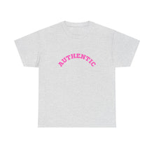 Load image into Gallery viewer, AUTHENTIC Pink Text Unisex Heavy Cotton Tee Autism Collection