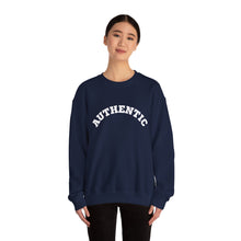 Load image into Gallery viewer, AUTHENTIC White Text Unisex Heavy Blend™ Crewneck Sweatshirt Autism Collection