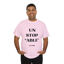 Load image into Gallery viewer, UnStop "ABLE" Autism Unisex Heavy Cotton Tee