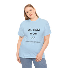 Load image into Gallery viewer, "AUTISM MOM AF" Womens Heavy Cotton Tee