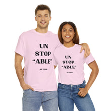 Load image into Gallery viewer, UnStop "ABLE" Autism Unisex Heavy Cotton Tee