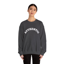Load image into Gallery viewer, AUTHENTIC White Text Unisex Heavy Blend™ Crewneck Sweatshirt Autism Collection