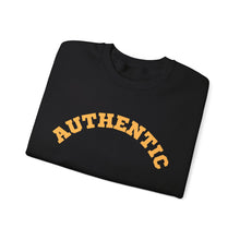 Load image into Gallery viewer, AUTHENTIC Yellow Text Heavy Blend™ Crewneck Sweatshirt Autism Collection