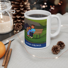 Load image into Gallery viewer, Autism Siblings Ceramic Mug 11oz