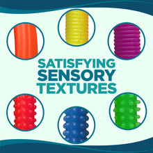 Load image into Gallery viewer, BUNMO Fidget Toys and Textured Sensory Toys Textured Stretchy Strings Fidget Toy. Bumpy Fidget Toys for Adults and Kids Make Perfect Anxiety Toys, Autism Sensory Toys, and Stress Toys