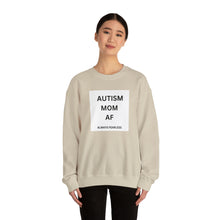 Load image into Gallery viewer, "AUTISM MOM AF: Always Fearless" Unisex Heavy Blend™ Crewneck Sweatshirt