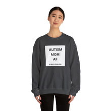 Load image into Gallery viewer, "AUTISM MOM AF: Always Fearless" Unisex Heavy Blend™ Crewneck Sweatshirt