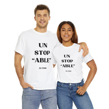Load image into Gallery viewer, UnStop "ABLE" Autism Unisex Heavy Cotton Tee