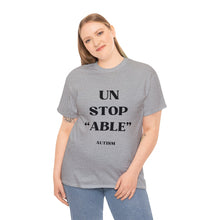 Load image into Gallery viewer, UnStop "ABLE" Autism Unisex Heavy Cotton Tee