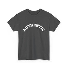Load image into Gallery viewer, AUTHENTIC White Text - Unisex Heavy Cotton Tee Autism Collection