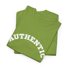 Load image into Gallery viewer, AUTHENTIC White Text - Unisex Heavy Cotton Tee Autism Collection