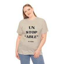 Load image into Gallery viewer, UnStop "ABLE" Autism Unisex Heavy Cotton Tee