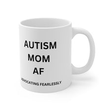 Load image into Gallery viewer, "AUTISM MOM AF" Ceramic Mug 11oz