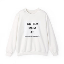 Load image into Gallery viewer, "AUTISM MOM AF: Advocating Fearlessly" Unisex Heavy Blend™ Crewneck Sweatshirt