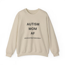 Load image into Gallery viewer, AUTISM MOM AF - Fearless Sweatshirt - Heavy Blend™ Crewneck