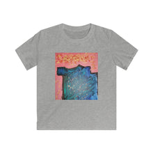 Load image into Gallery viewer, ABSTRACT TEE" Custom Art Design Kids Softstyle Tee