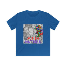 Load image into Gallery viewer, "AUTISM MATTERS" - Kids Softstyle Tee