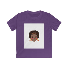 Load image into Gallery viewer, "Afro Beautiful" Kids Softstyle Tee