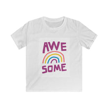 Load image into Gallery viewer, "Awesome Rainbow" Kids Softstyle Tee