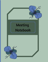 Load image into Gallery viewer, Meeting Notes/Notebook Ruled Line Notes: Professional Conference Office Notes Book , Business Meetings Minutes Organizer Journal , Planning ... Size 8.5 x 11 inches