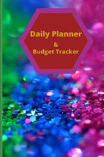 Load image into Gallery viewer, Notebook/Journal Daily Planner: Glitter and Sparkle