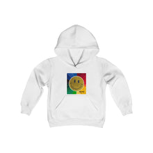 Load image into Gallery viewer, "Smile Preppy" Youth Heavy Blend Hooded Sweatshirt