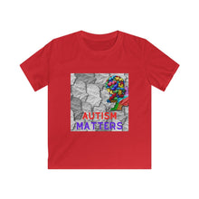 Load image into Gallery viewer, "AUTISM MATTERS" - Kids Softstyle Tee