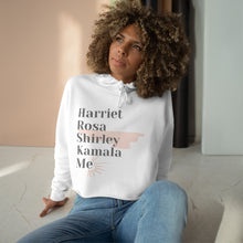 Load image into Gallery viewer, "Harriett and Me" Womens Crop Hoodie